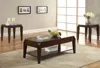 Hivvago Innovative Coffee Table With Lift Top, Walnut Brown In Brown