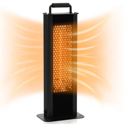 Hivvago Ip65 Waterproof Aluminum Heater With Double-sided Heating And Overheat Protection-black