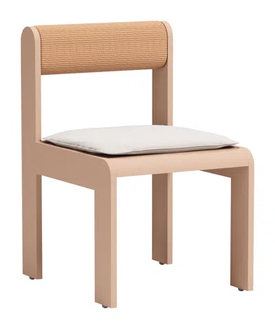 Hivvago Island Dining Chair (set Of 2) White In Neutral
