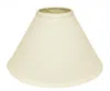 Hivvago Ivory No Slub Innsbruck Cone Lamp Shade In Neutral
