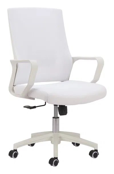 Hivvago Jett Low Back Office Chair White
