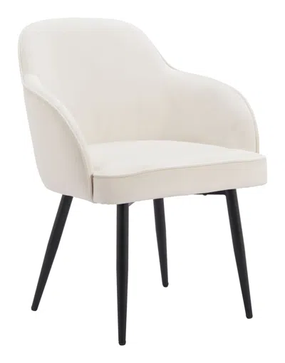 Hivvago Jolie Dining Chair (set Of 2) Ivory In Multi