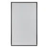 Hivvago Jumbo Minimal Black Bathroom Vanity Mirror In Black