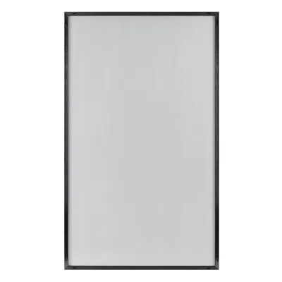 Hivvago Jumbo Minimal Black Bathroom Vanity Mirror