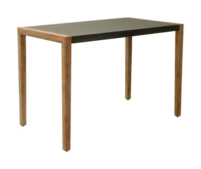 Hivvago Kata Counter Table Gray In Brown