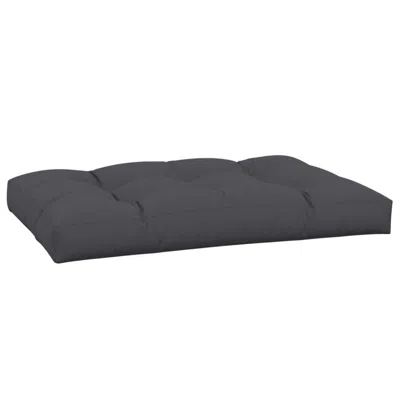 Hivvago Keya Cushion For Bench, 31x47, Tufted Stitched Gray Outdoor Fabric In Black