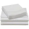 Hivvago King Size 4-piece Silky Soft Microfiber Sheet Set In White In White