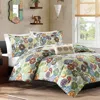 Hivvago King Size Multi Color Paisley 4 Piece Bed Bag Comforter Set In Green