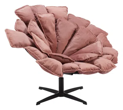 Hivvago Kipas Accent Chair Pink