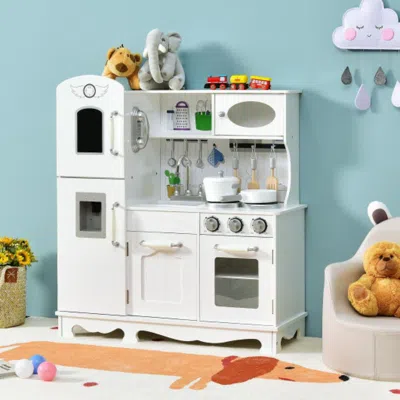 Hivvago Kitchen Pretend Play Cookware Set Toys For Kids With Water Dispenser