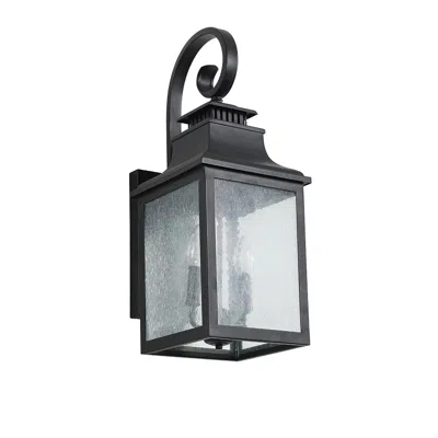 Hivvago Large Glass Outdoor Wall Lamp