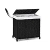 Hivvago Laundry Hamper With Wheels And Lid