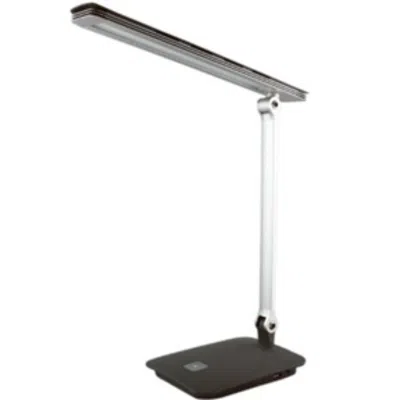 Hivvago Led Table Lamp Dimmable Touch Switch Folding Desk Lamp In Black