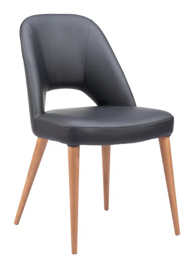 Hivvago Leith Dining Chair (set Of 2) Black