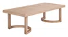 Hivvago Leto Coffee Table Brown In Brown
