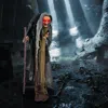 Hivvago Life Size Animatronic Witch With Pre-recorded Phrases