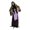 Hivvago Lighted And Animated Halloween Decoration Outdoor Vampire With Led For Yard Lawn