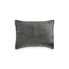 Hivvago Lipa 20 X 26 Hand Stitched Standard Pillow Sham, Velvet, Quilted, Green