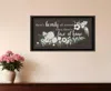 Hivvago Love At Home Black Framed Print Wall Art In Black