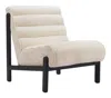Hivvago Maki Accent Chair Beige In Neutral