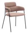 Hivvago Marcel Dining Chair (set Of 2) Brown In Brown