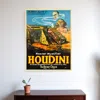 Hivvago Master Mystifier Houdini Vintage Magic Unframed Print Wall Art In Yellow