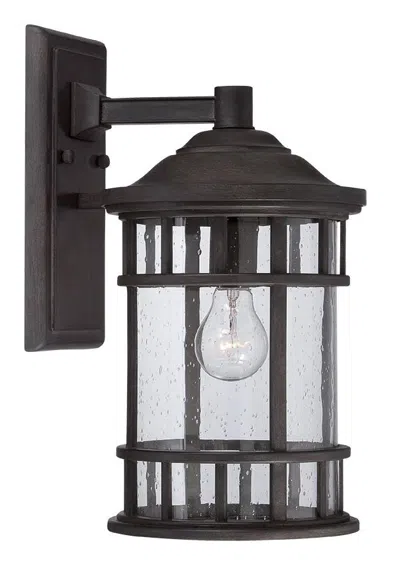 Hivvago Matte Black Canister Wall Light