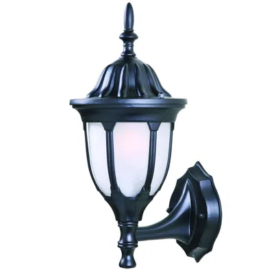 Hivvago Matte Black Lamp Shape Swing Arm Wall Light