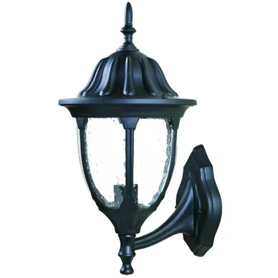 Hivvago Matte Black Lamp Shape Wall Light