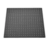 Hivvago Matte Black Stainless Steel Square Rain Shower Head In Black