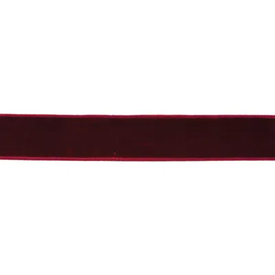 Hivvago Mauve Red Wired Ribbon 2.5" X 10 Yds. In Multi