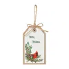 Hivvago Merry Christmas Cardinal Tag (set Of 12) In Multi
