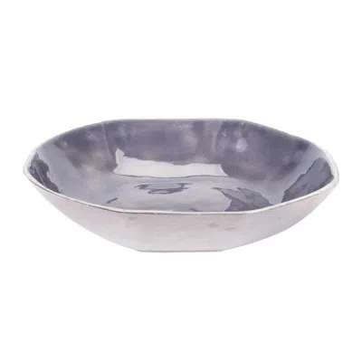 Hivvago Metallic Aluminum Bowl 13.75"d In Multi