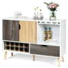 Hivvago Mid-century Buffet Sideboard Wooden Storage Cabinet