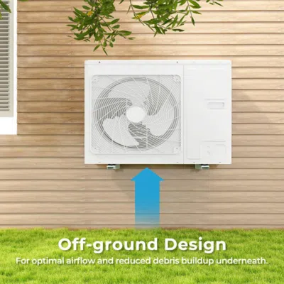 Hivvago Mini Split Wall Mounting Bracket For 6000-12000 Btu Universal Ductless Ac