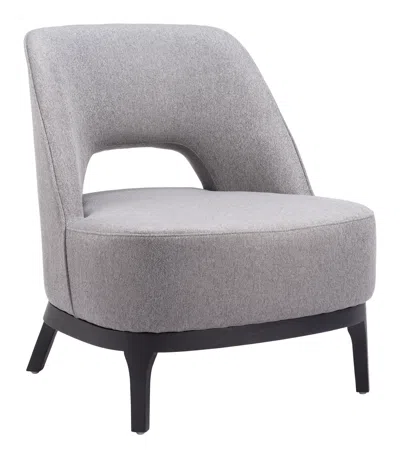 Hivvago Mistley Accent Chair Gray