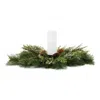 Hivvago Mixed Pine Juniper Candle Holder 28"l In Multi