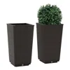 Hivvago Modern Flower Planter For Front Porch And Lobby