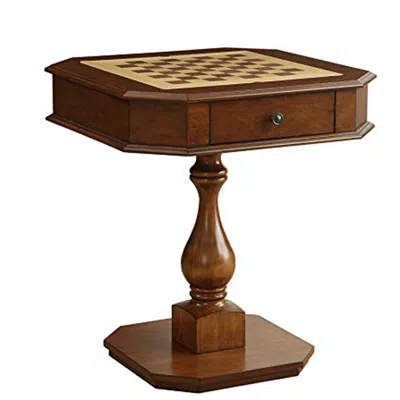 Hivvago Modish Game Table, Cherry
