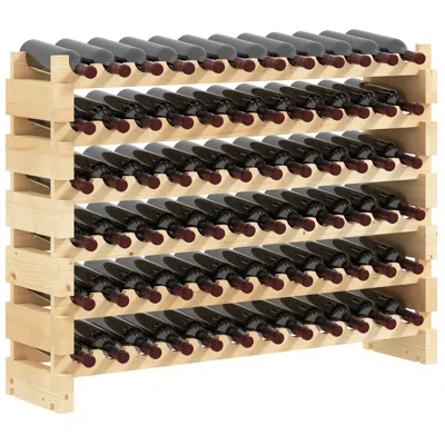 Hivvago Modular Wine Rack With 72 Bottle Capacity