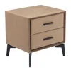 Hivvago Montana Side Table Brown In Brown