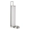 Hivvago Mora Table Lamp, 2 Usb Ports, Dimmer Led Light, Chrome Steel 23 Inch In Silver