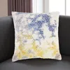 Hivvago Multi Color Cotton Acryllic Accent Throw Pillow In Multi
