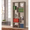Hivvago Multiple Cubed Rectangular Bookcase, Gray