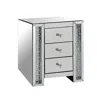 Hivvago Nysa End Table, Mirrored