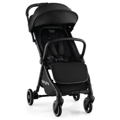 Hivvago One-hand Folding Portable Lightweight Baby Stroller With Aluminum Frame-black