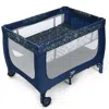 Hivvago One-piece Free Installation Portable Baby Playpen Activity Center In Blue