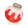 Hivvago Outdoor Christmas Lantern Pop-up Lighted Festive Ball With 80 Led Lights And Support Base