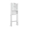 Hivvago Over The Toilet Bathroom Storage Cabinet With Adjustable Shelf