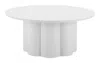 Hivvago Palmier Coffee Table White In White